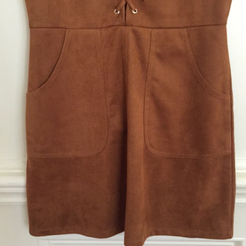 Faux suede dress - Picture 7 of 10